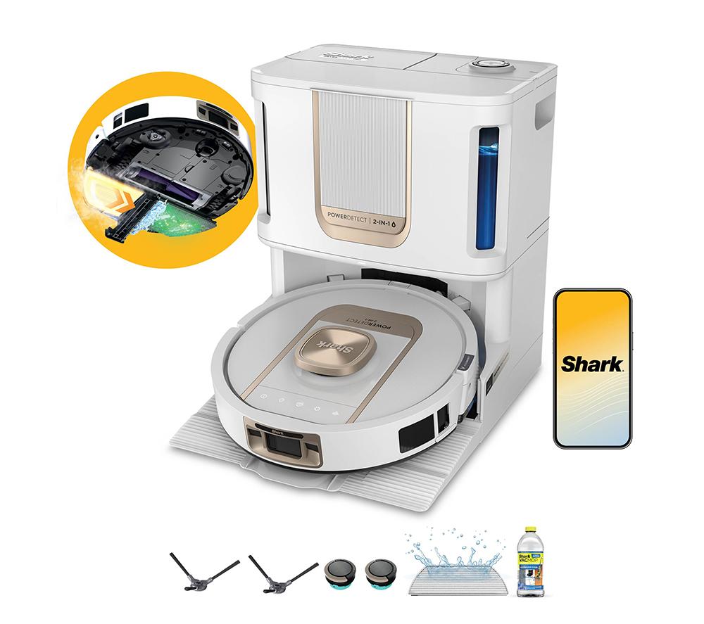 SHARK ThermaCharged PowerDetect AV2900XEUKWH Robot Vacuum Cleaner - White image number 2 of 13