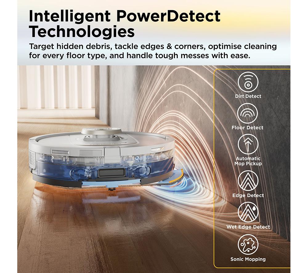 SHARK ThermaCharged PowerDetect AV2900XEUKWH Robot Vacuum Cleaner - White image number 9 of 13