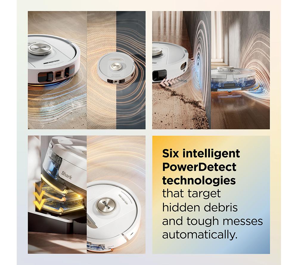 SHARK ThermaCharged PowerDetect AV2900XEUKWH Robot Vacuum Cleaner - White image number 11 of 13