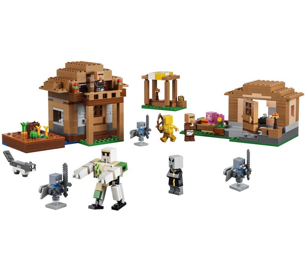 LEGO Minecraft 21596 Evoker Village Attack Set