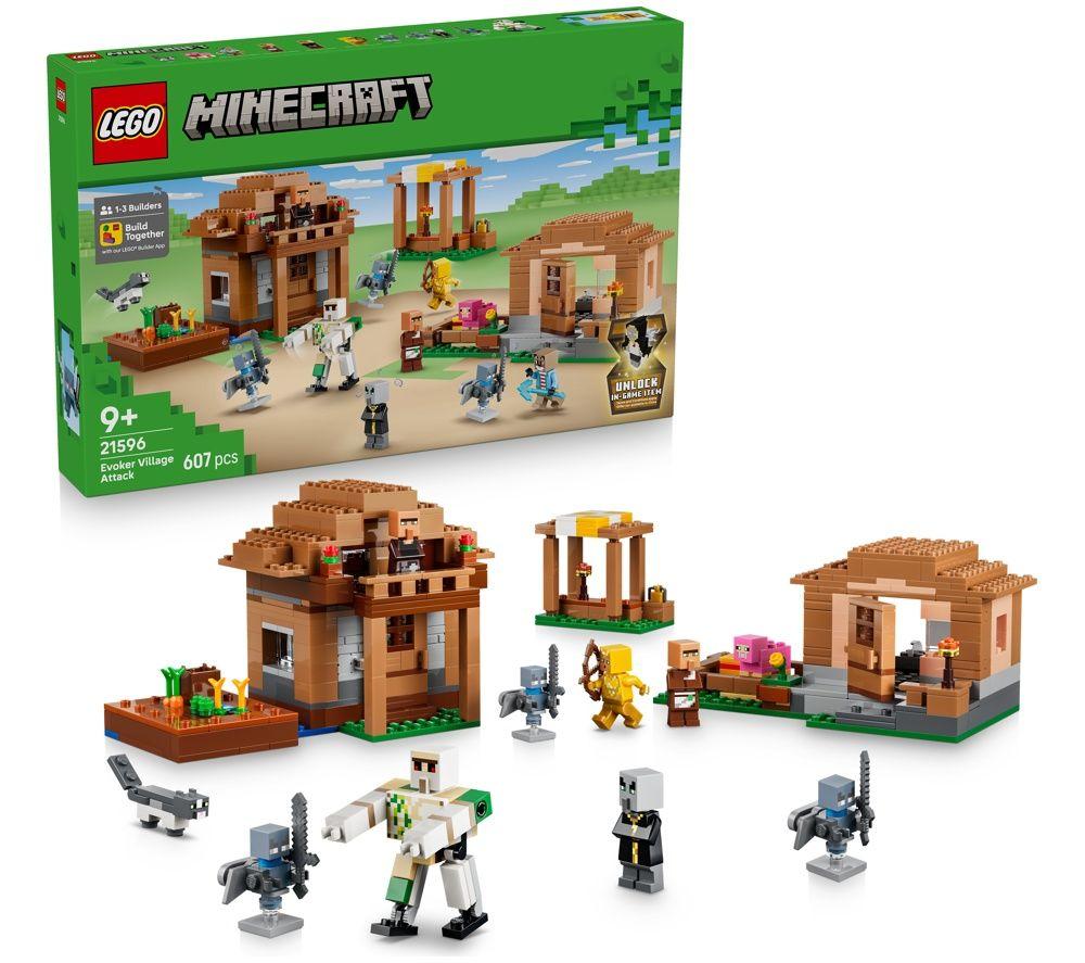 LEGO Minecraft 21596 Evoker Village Attack Set image number 2 of 5