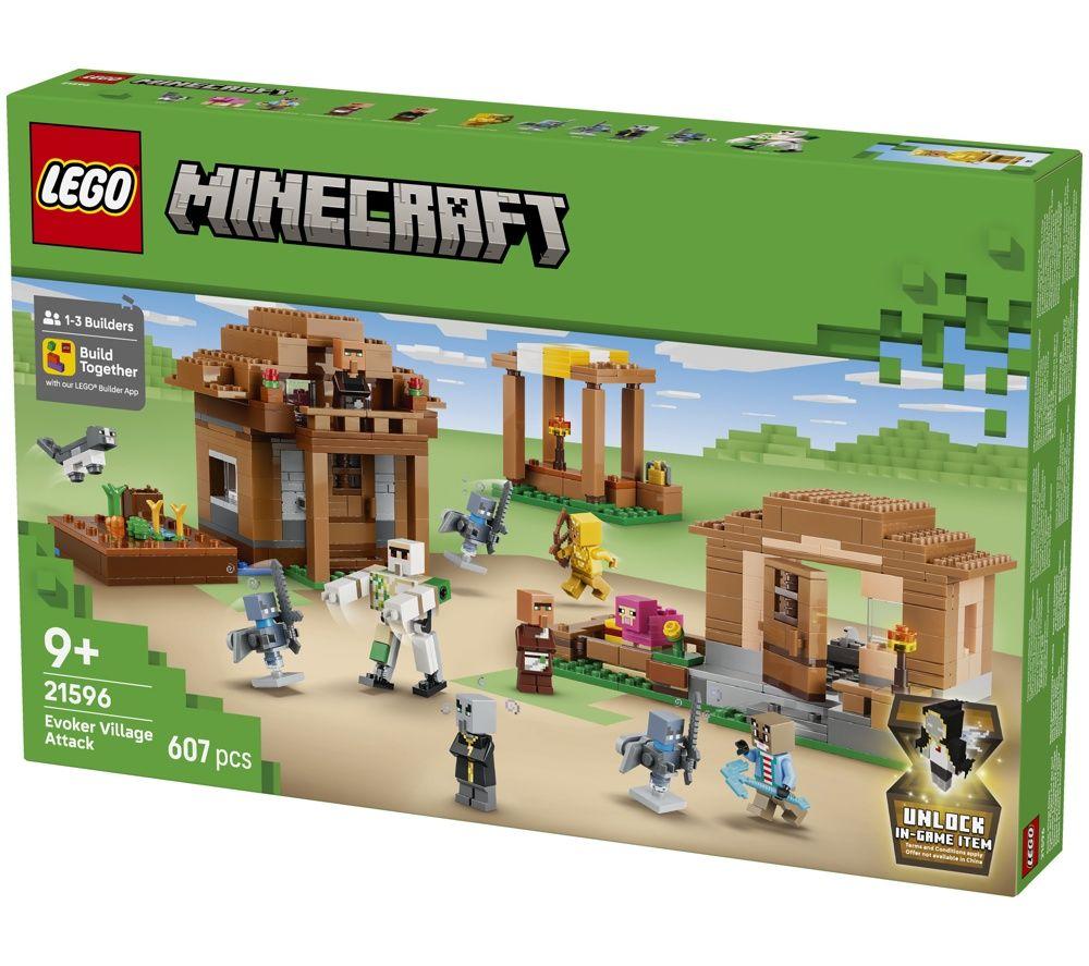 LEGO Minecraft 21596 Evoker Village Attack Set image number 4 of 5