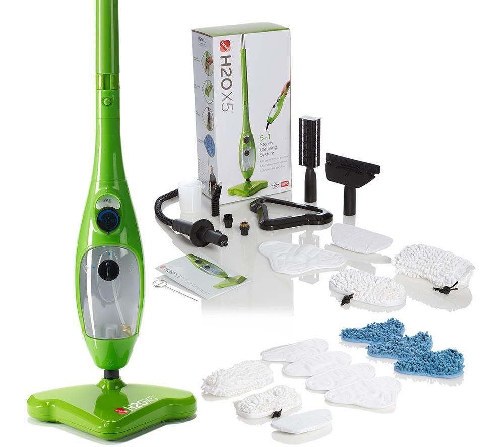 H2O H2O X5 5-in-1 Deluxe Steam Mop - Green image number 8 of 9