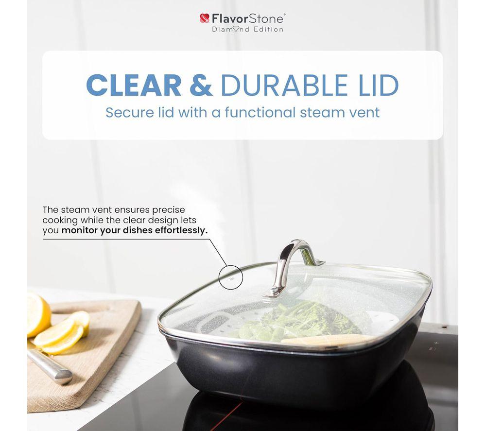 THANE Diamond Chef's Collection Non-stick Pan Set - Navy image number 11 of 12