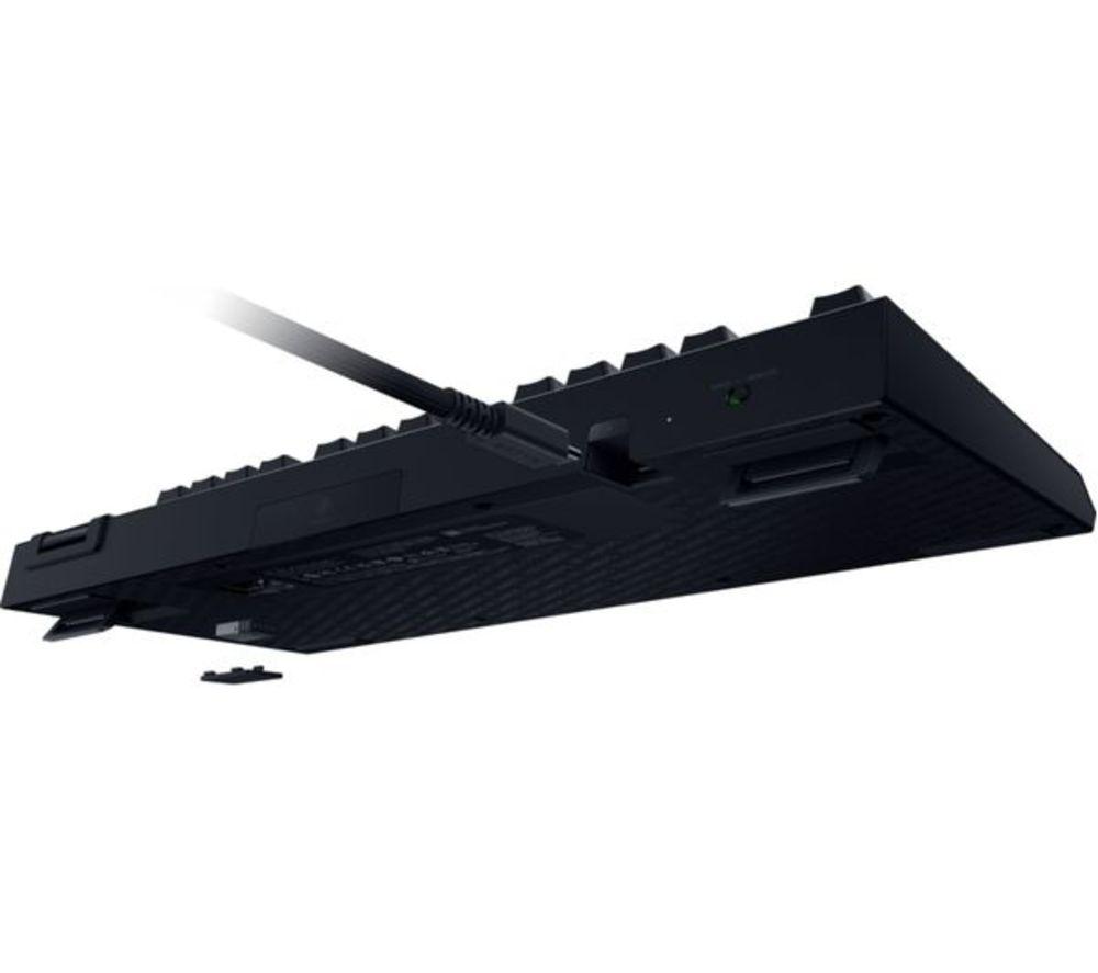 RAZER BlackWidow V4 Low-profile Tenkeyless HyperSpeed Wireless Mechanical Gaming Keyboard - Black image number 6 of 10