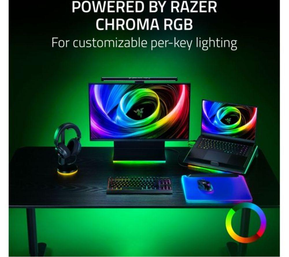 RAZER BlackWidow V4 Low-profile Tenkeyless HyperSpeed Wireless Mechanical Gaming Keyboard - Black image number 7 of 10