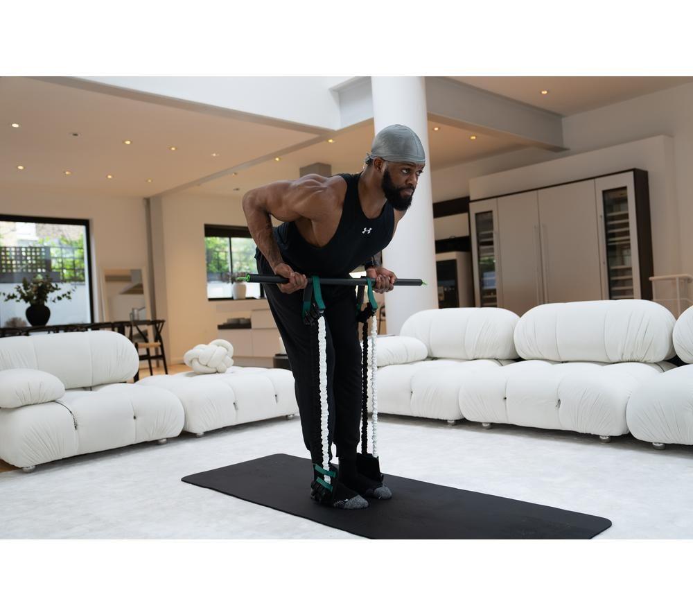GYMPROLUXE Resistance Band and Bar Set image number 4 of 8