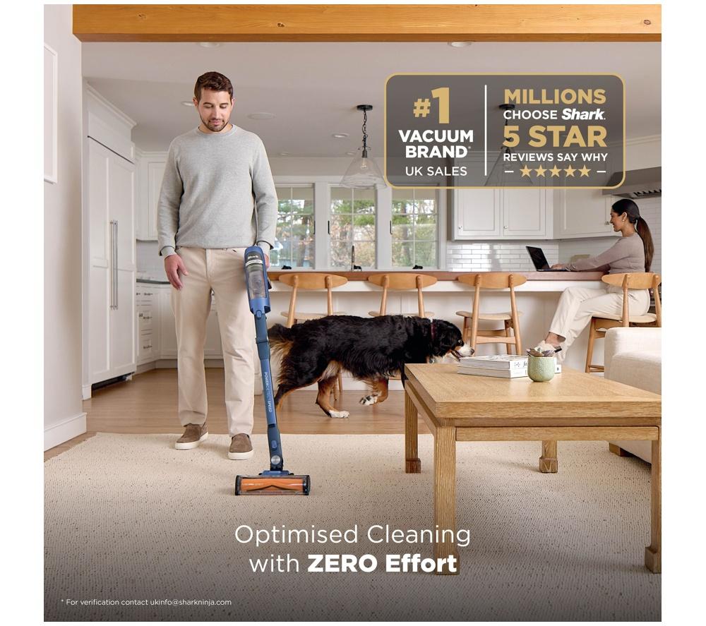SHARK PowerDetect Speed Clean and Empty Pet Pro IA3241UKT Cordless Vacuum Cleaner &ndash; Ultramarine image number 3 of 14