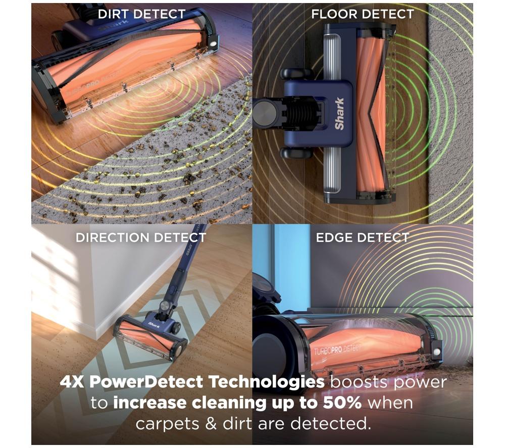 SHARK PowerDetect Speed Clean and Empty Pet Pro IA3241UKT Cordless Vacuum Cleaner &ndash; Ultramarine image number 6 of 14