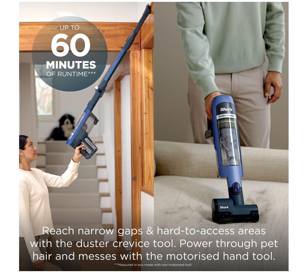 SHARK PowerDetect Speed Clean and Empty Pet Pro IA3241UKT Cordless Vacuum Cleaner &ndash; Ultramarine image number 9 of 14