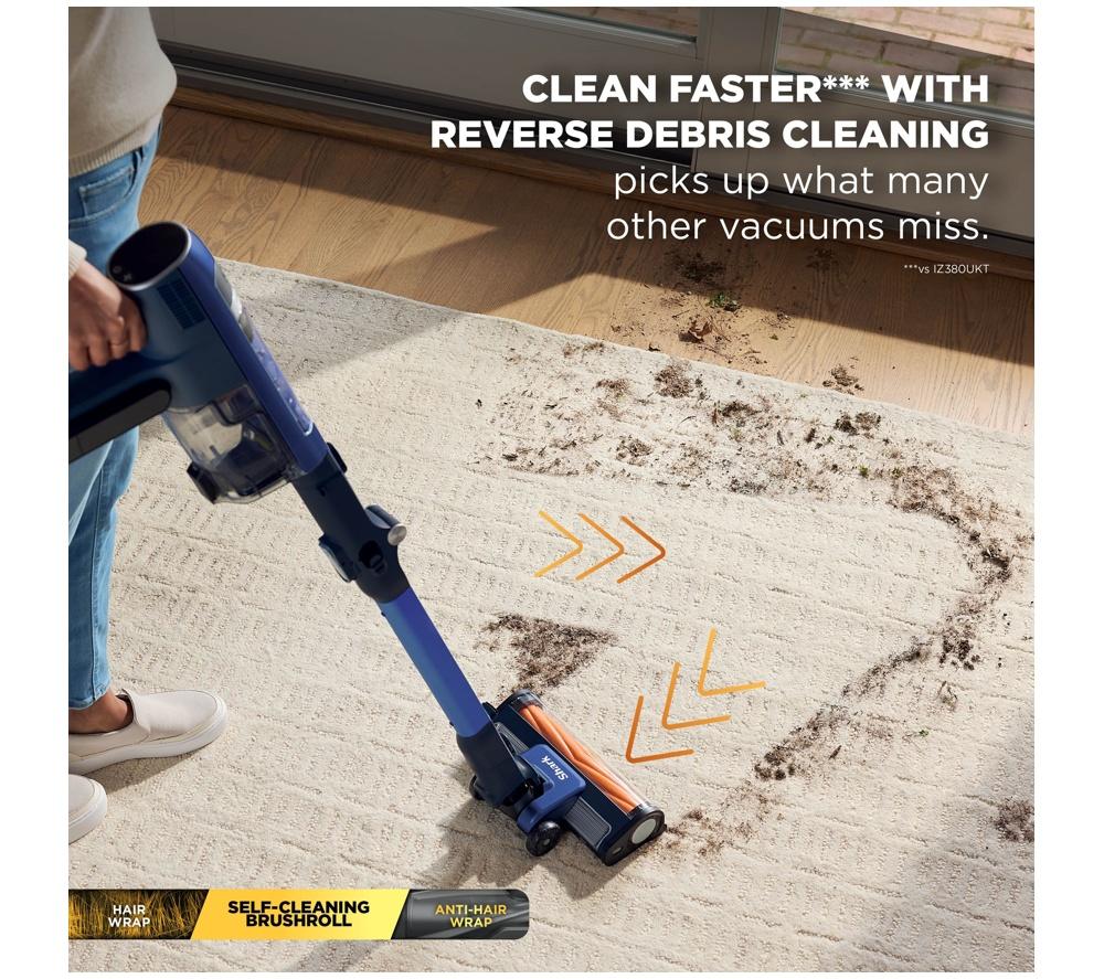 SHARK PowerDetect Speed Clean and Empty Pet Pro IA3241UKT Cordless Vacuum Cleaner &ndash; Ultramarine image number 11 of 14