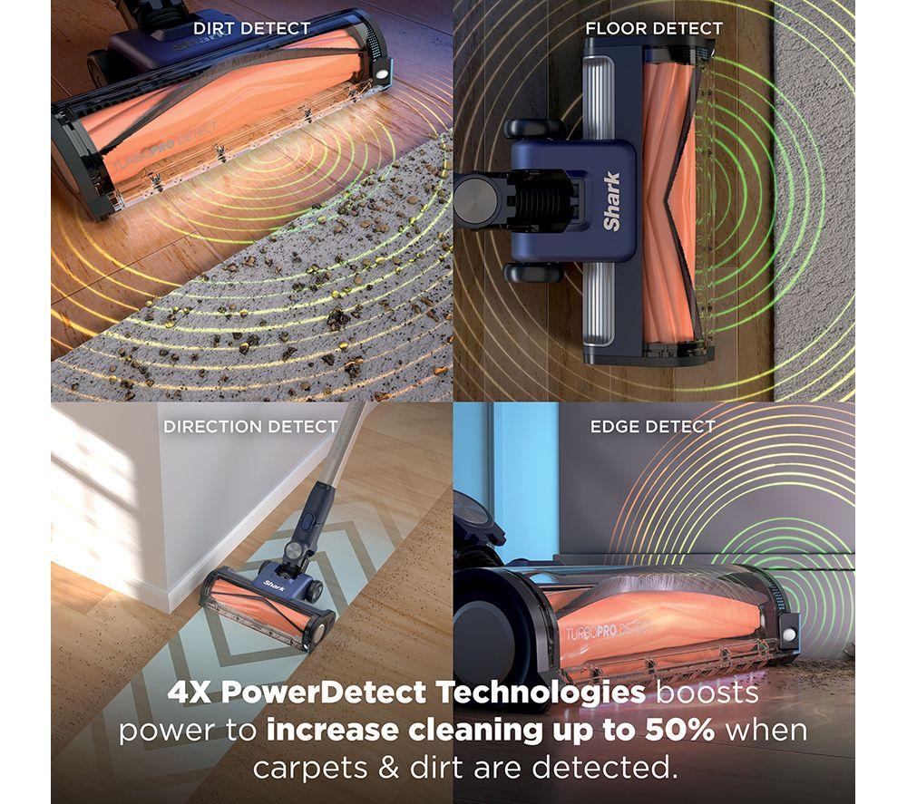SHARK PowerDetect Speed IA1241UK Cordless Vacuum Cleaner &ndash; Ultramarine image number 4 of 13