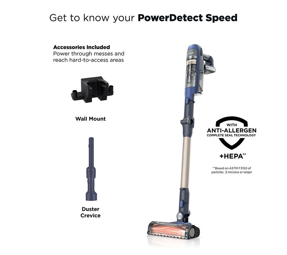 SHARK PowerDetect Speed IA1241UK Cordless Vacuum Cleaner &ndash; Ultramarine image number 13 of 13