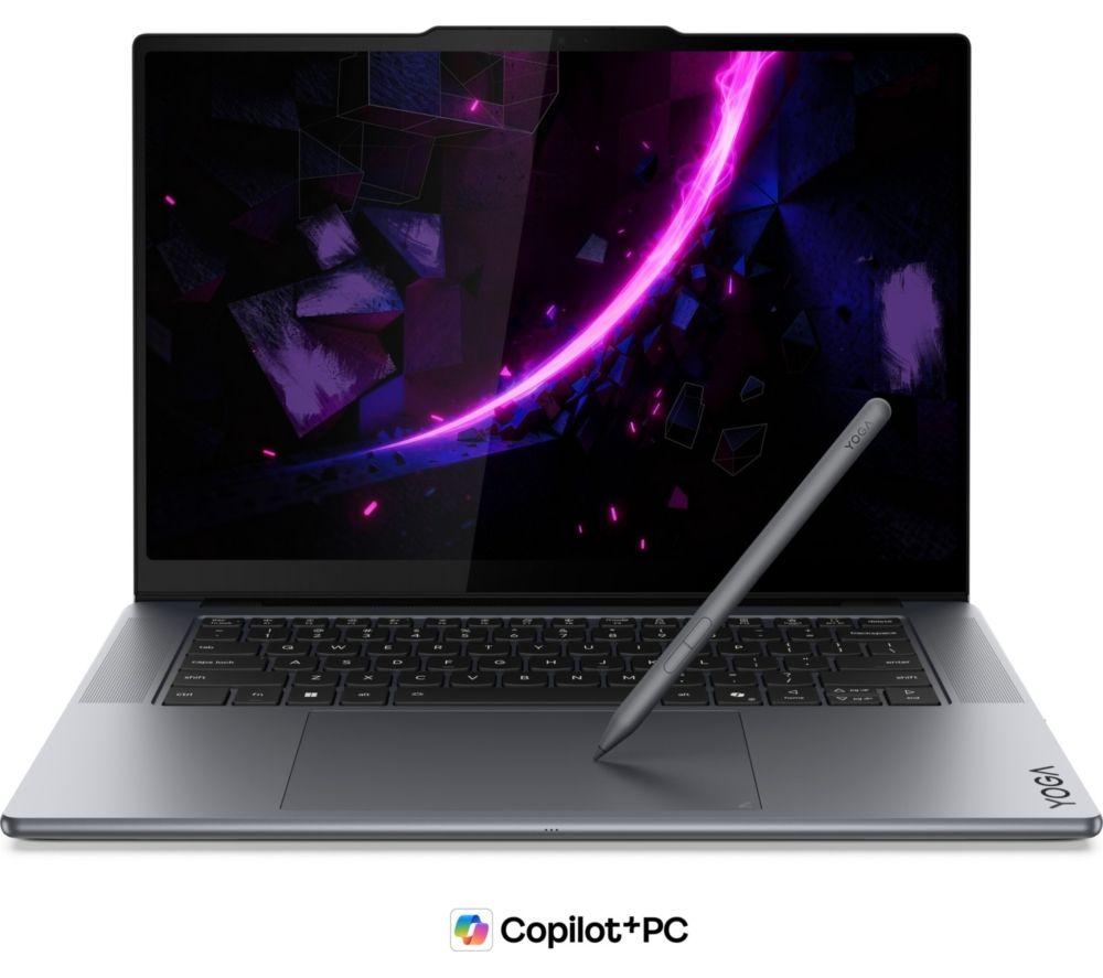 LENOVO Yoga Pro 7a 15.3inch Laptop, Copilot PC - IntelÂ®CoreÂ™ Ultra 7, 1 TB SSD, Luna Grey