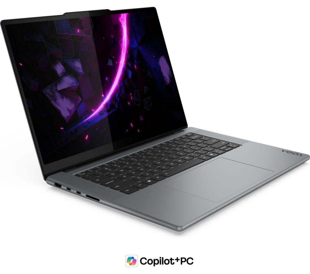 LENOVO Yoga Pro 7a 15.3" Laptop, Copilot+ PC - Intel&reg; Core&trade; Ultra 7, 1 TB SSD, Luna Grey image number 4 of 6
