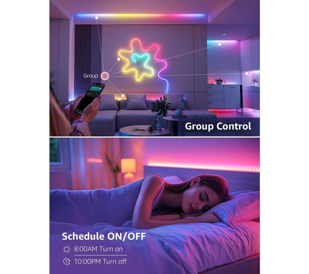 LEPRO AI Smart S1 Rainbow Strip Light - RGB, 10 m image number 5 of 5
