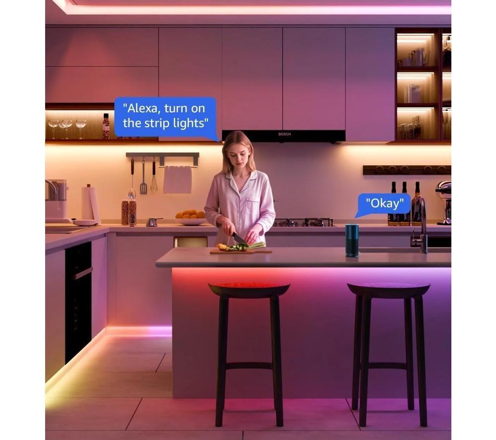 LEPRO AI Smart S2 Rainbow Strip Light - RGB, 10 m image number 2 of 6