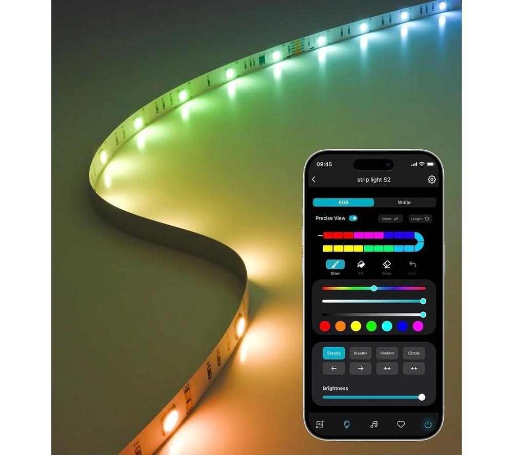 LEPRO AI Smart S2 Rainbow Strip Light - RGB, 10 m image number 3 of 6