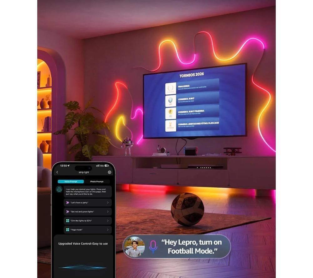 LEPRO AI Smart N1 Rainbow Light Strip - 10 m image number 3 of 4