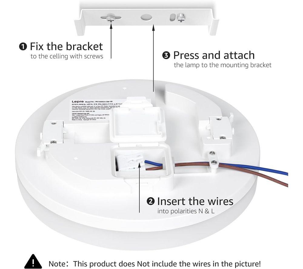 LEPRO EAN1500035-DW-EU Ceiling Light image number 8 of 9