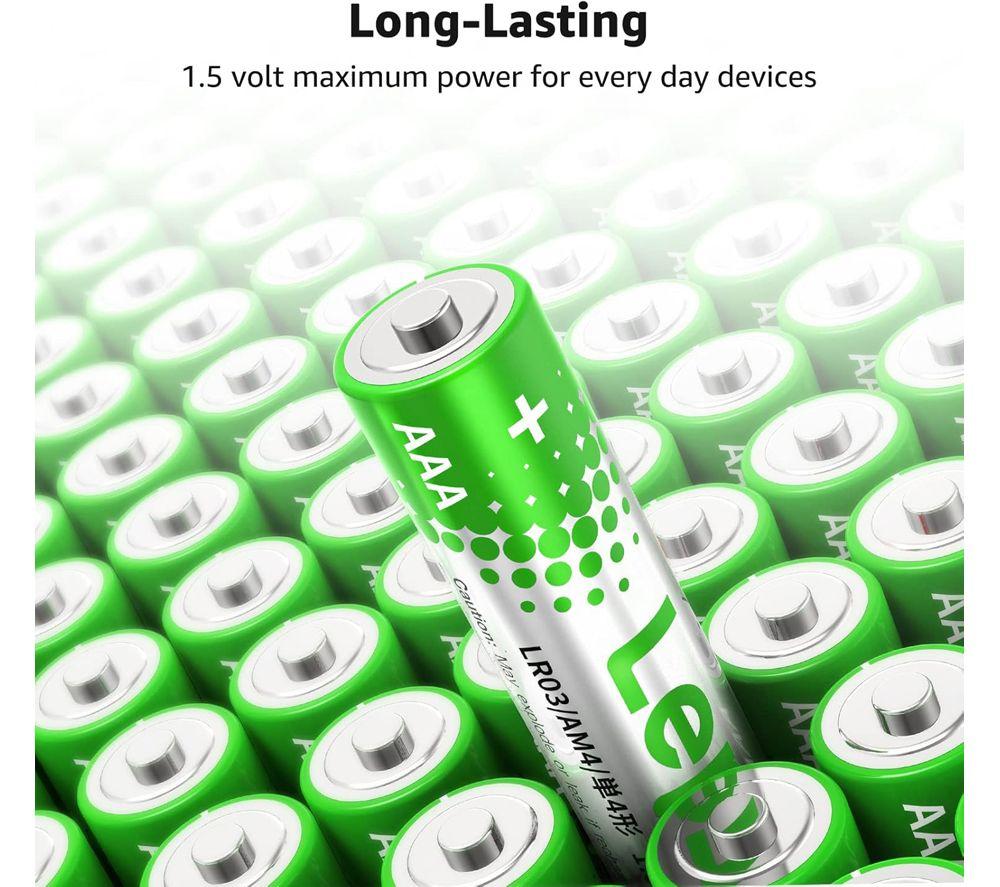 LEPRO AAA Alkaline Batteries - Pack of 12 image number 7 of 7
