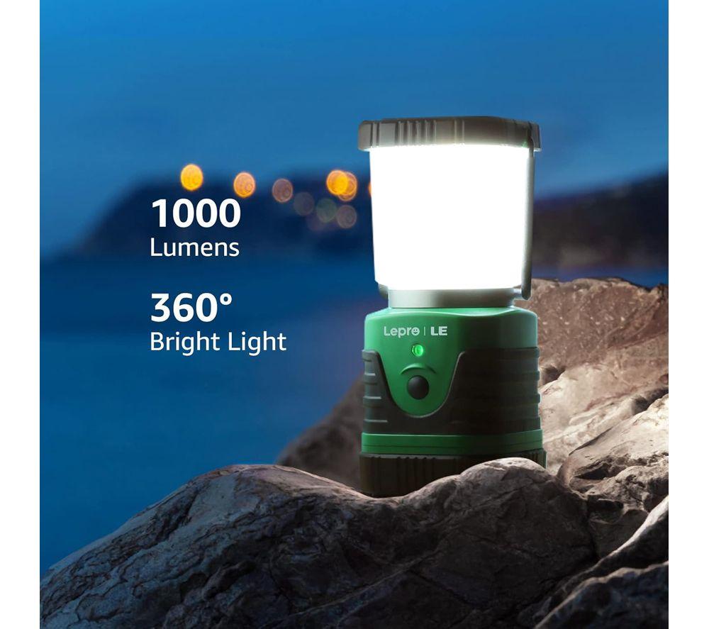 LEPRO EAN3300008 LED Camping Lantern - Black image number 9 of 11