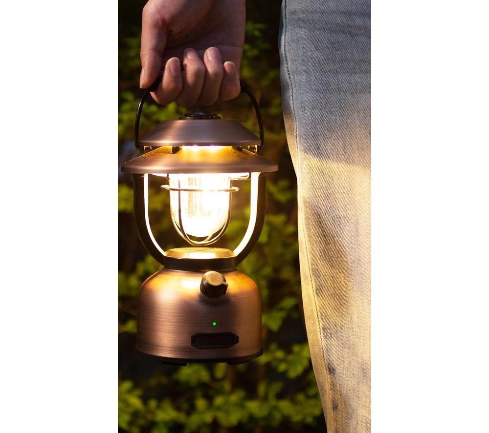 LEPRO PR330041 LED Camping Lantern - Brown image number 2 of 9