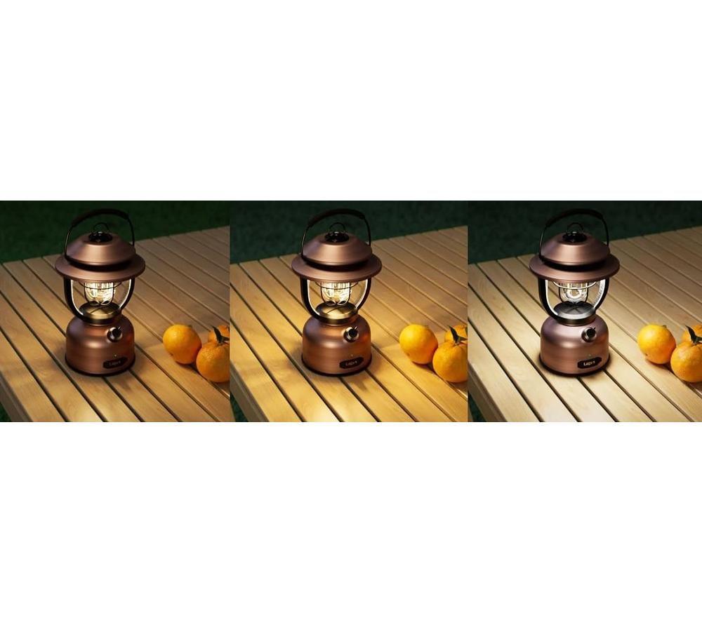 LEPRO PR330041 LED Camping Lantern - Brown image number 3 of 9