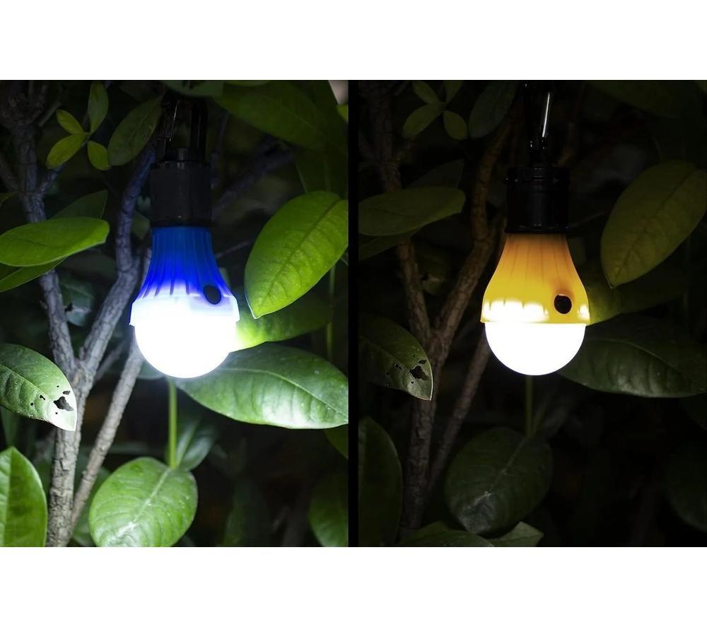 LEPRO 330030-4 LED Camping Light - Blue, Orange & White, Pack of 4 image number 3 of 4