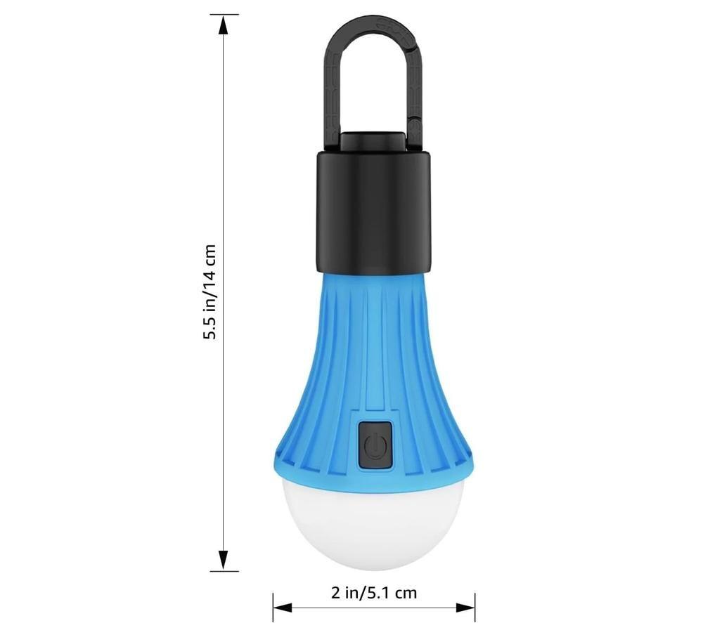 LEPRO 330040-2 LED Camping Light - Blue, Orange & White, Pack of 2 image number 4 of 4