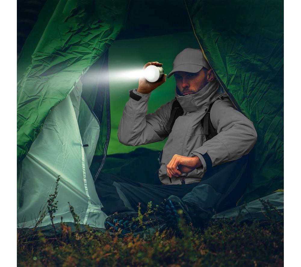 LEPRO LED Rechargeable Camping Torch - Black image number 8 of 8