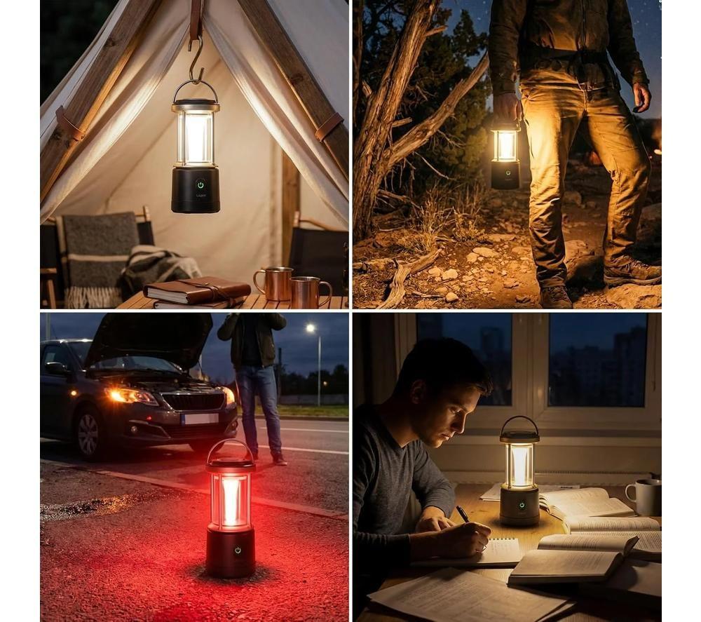 LEPRO 330043-BK LED Camping Lantern - Black image number 2 of 2
