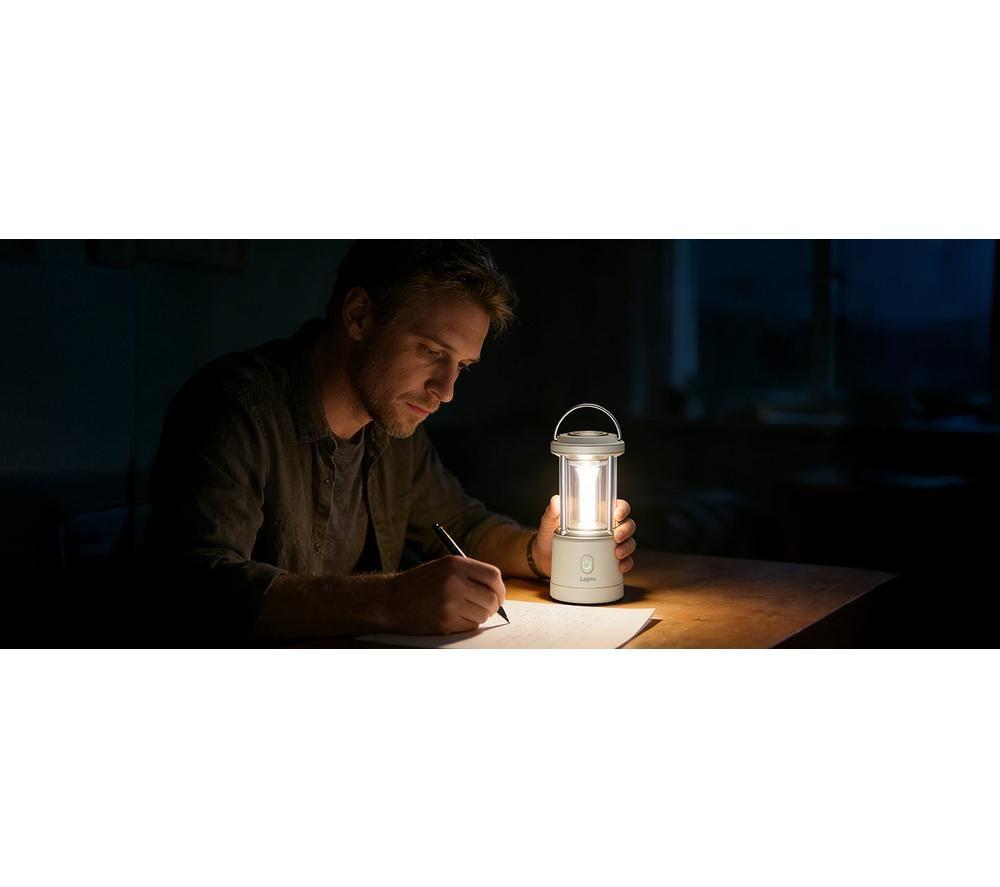 LEPRO 330043-WH LED Camping Lantern - White image number 3 of 8
