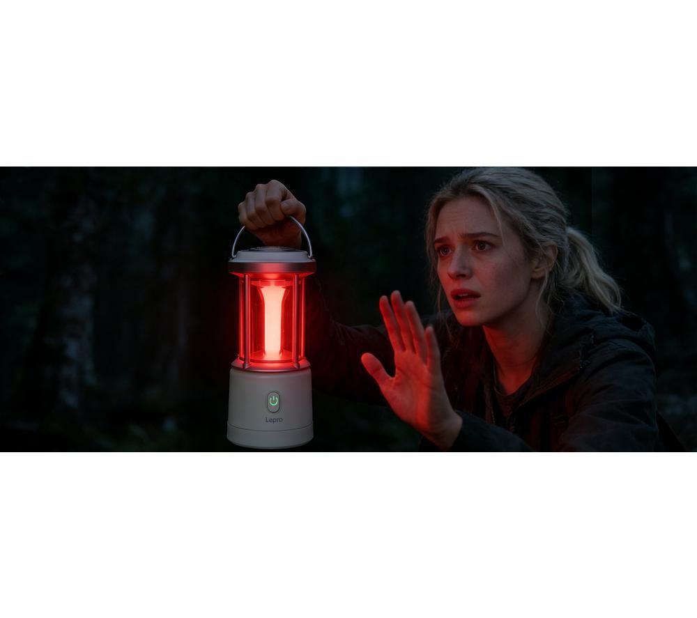 LEPRO 330043-WH LED Camping Lantern - White image number 4 of 8