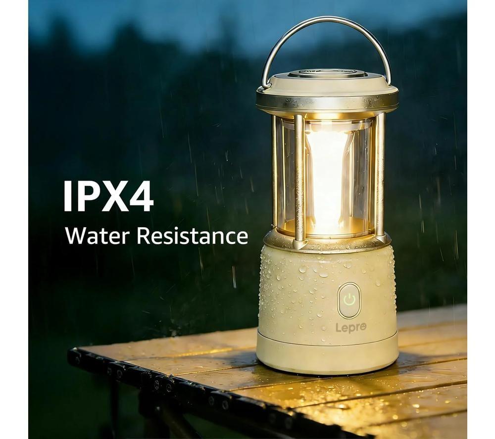 LEPRO 330044-WH LED Camping Lantern - White image number 2 of 6