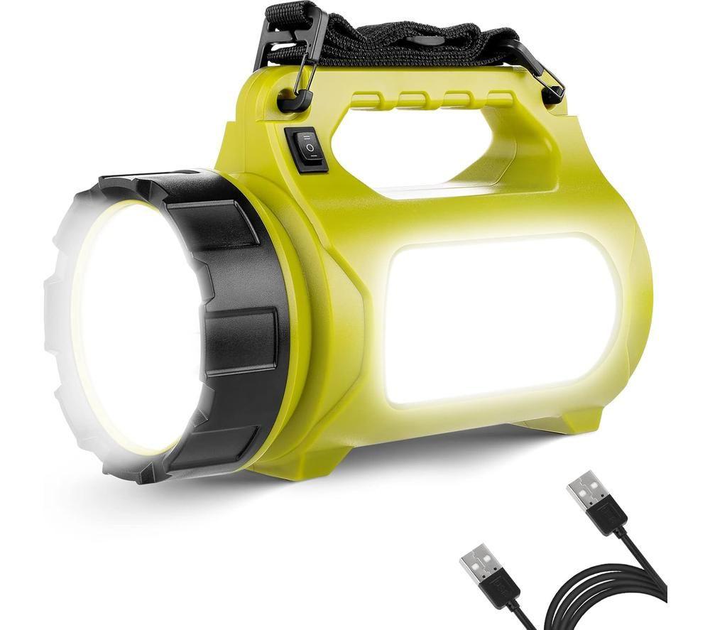 Lepro Le Led Rechargeable Outdoor Flashlight - 1000 Lumens, Green