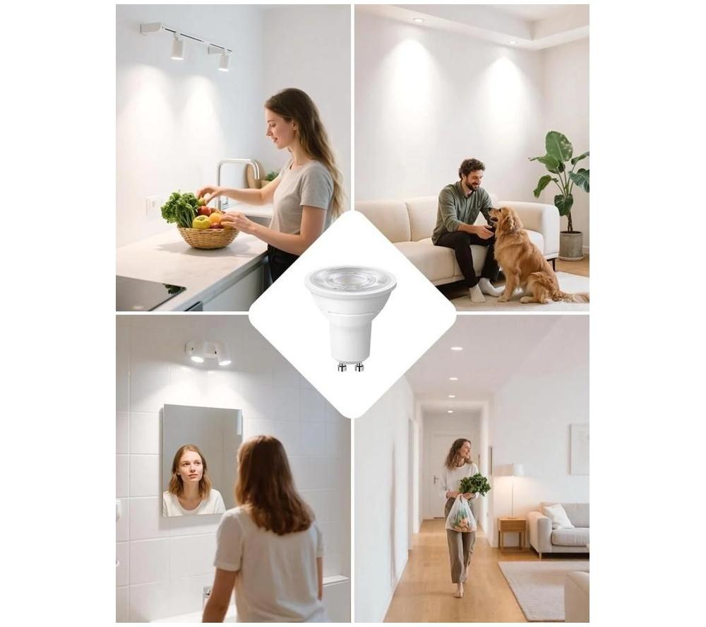 LEPRO LED Spot Light Bulb - GU10, Warm White, Pack of 2 image number 3 of 3