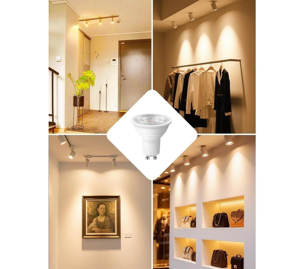 LEPRO LED Spot Light Bulb - GU10, Warm White, Pack of 4 image number 2 of 3