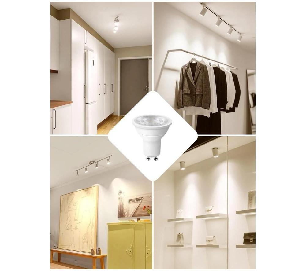 LEPRO LED Spot Light Bulb - GU10, Neutral White, Pack of 4 image number 3 of 3