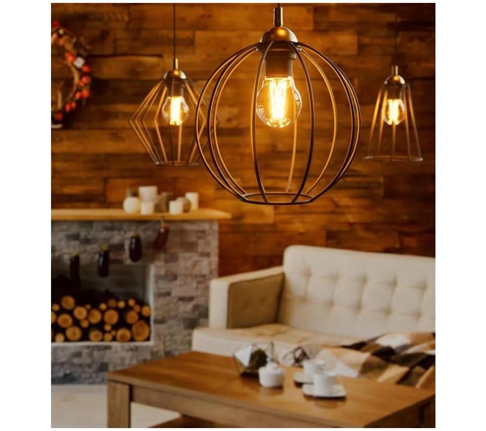 LEPRO Filament LED Light Bulb - E27, Warm White, Pack of 2 image number 4 of 8
