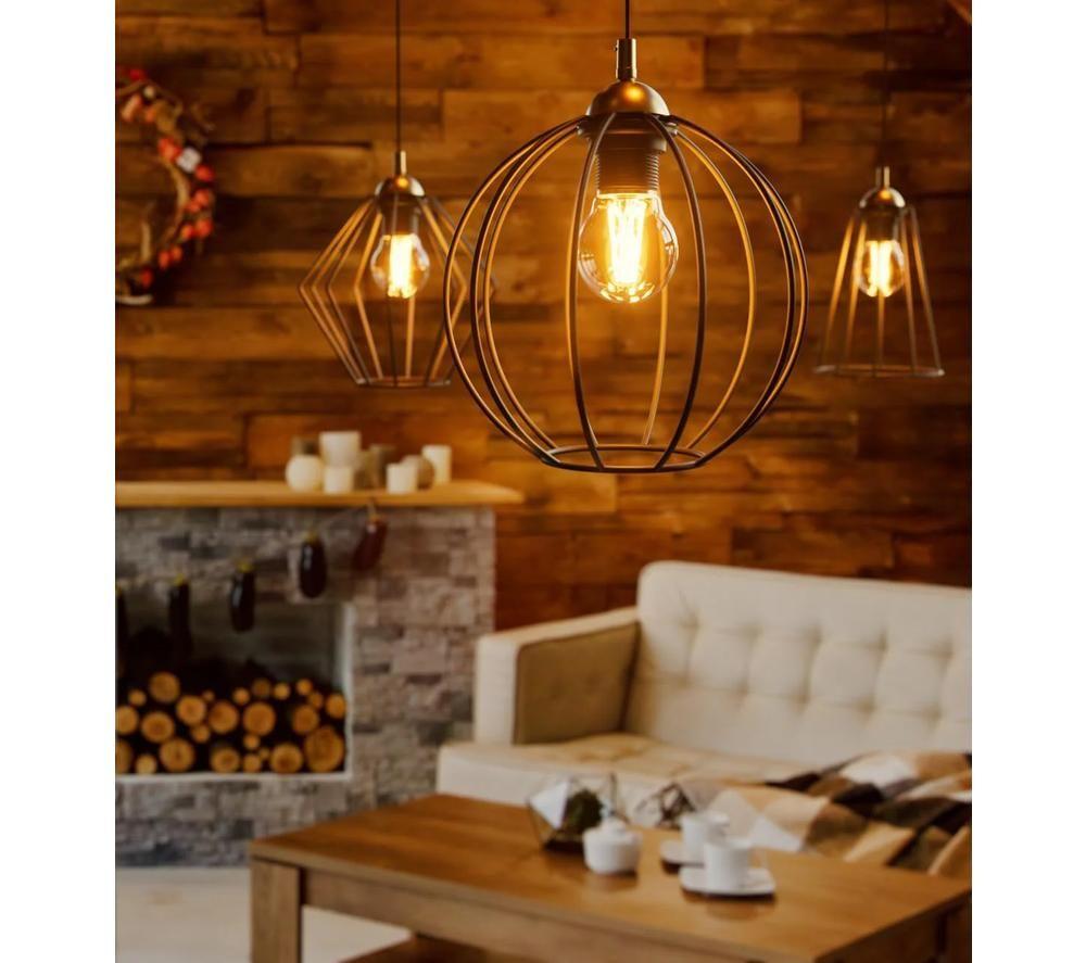 LEPRO Filament LED Light Bulb - E27, Warm White, Pack of 4 image number 3 of 6