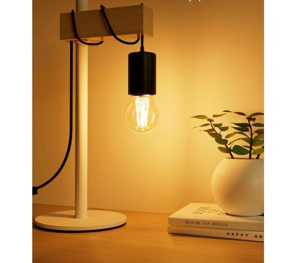 LEPRO Filament LED Light Bulb - E27, Warm White, Pack of 4 image number 4 of 6