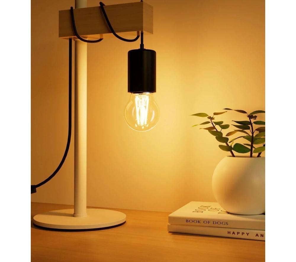 LEPRO Filament LED Light Bulb - E27, Warm White, Pack of 2 image number 2 of 4