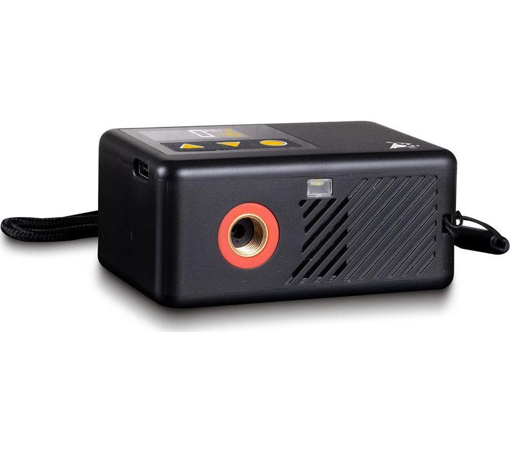 AQIILA Airbird P1 Rechargeable Mini Bike Pump - Black & Yellow image number 2 of 10