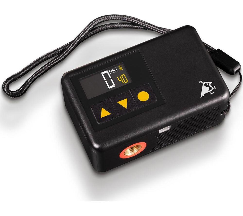 AQIILA Airbird P1 Rechargeable Mini Bike Pump - Black & Yellow image number 3 of 10