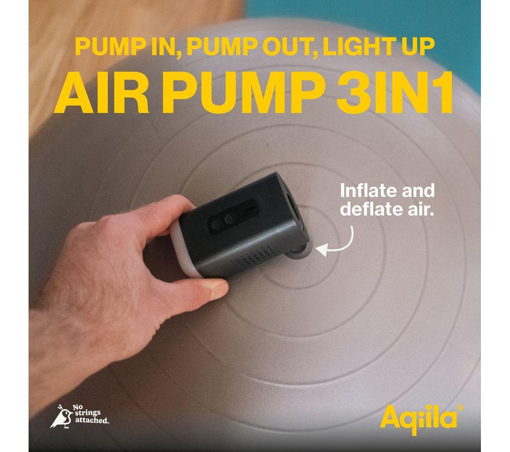 AQIILA Airbird C2 Rechargeable Air Pump - Yellow, White & Black image number 4 of 6