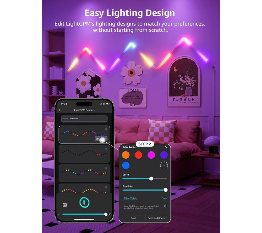 LEPRO AI Smart WL1 Wall Light - Pack of 8 image number 10 of 11