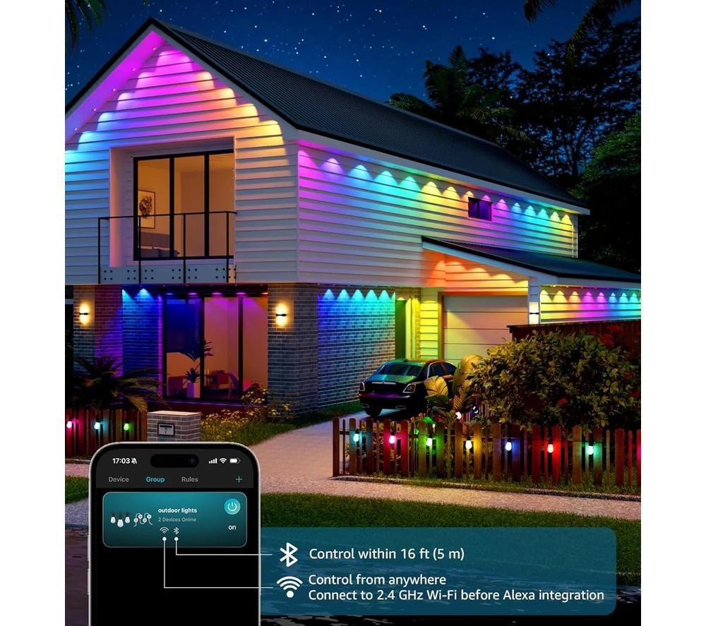 LEPRO AI Permanent Outdoor E1 Chain Light - 15 m image number 3 of 8