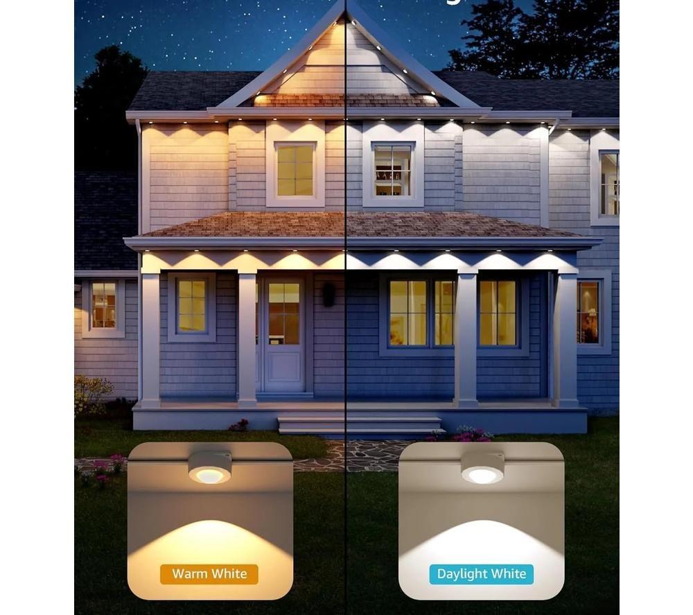 LEPRO AI Permanent Outdoor E1 String Lights with Alexa & Google Assistant - 30 m image number 2 of 4