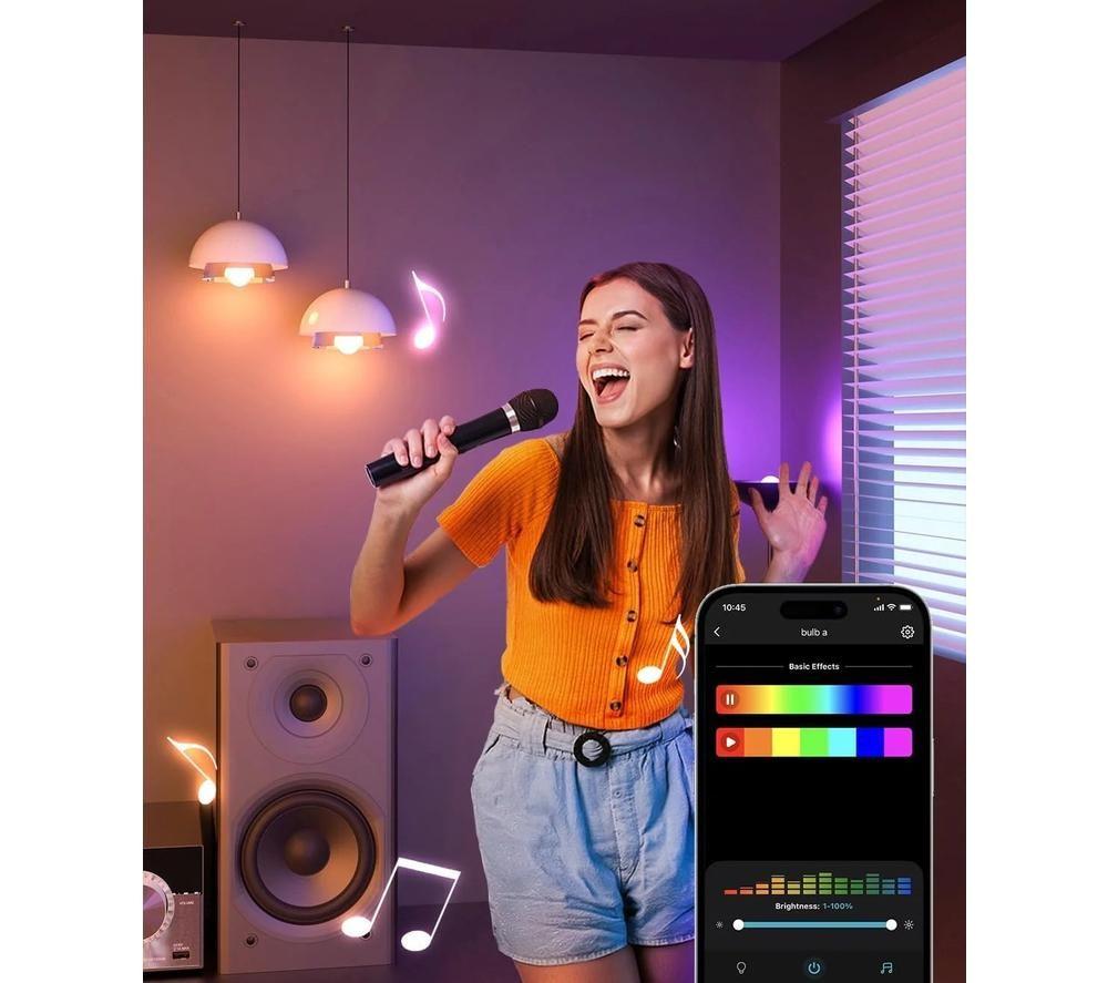 LEPRO AI Smart B2 LED Light Bulb - E27, Pack of 4 image number 2 of 3